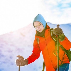 Balaclavas Fleece Balaclava Ski Face Mask Windproof Winter Hat Neck Warmer Snowboard Cycling Hat - Pink - Sweet Macarons - CX...