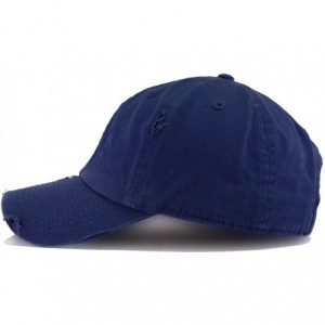Baseball Caps President Election Embroidered Adjustable Distressed - Navy - CH1986HRW8Y $30.50