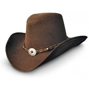 Cowboy Hats Western Plains Breeze Hat - Rust - CJ119BMEAMN $69.57