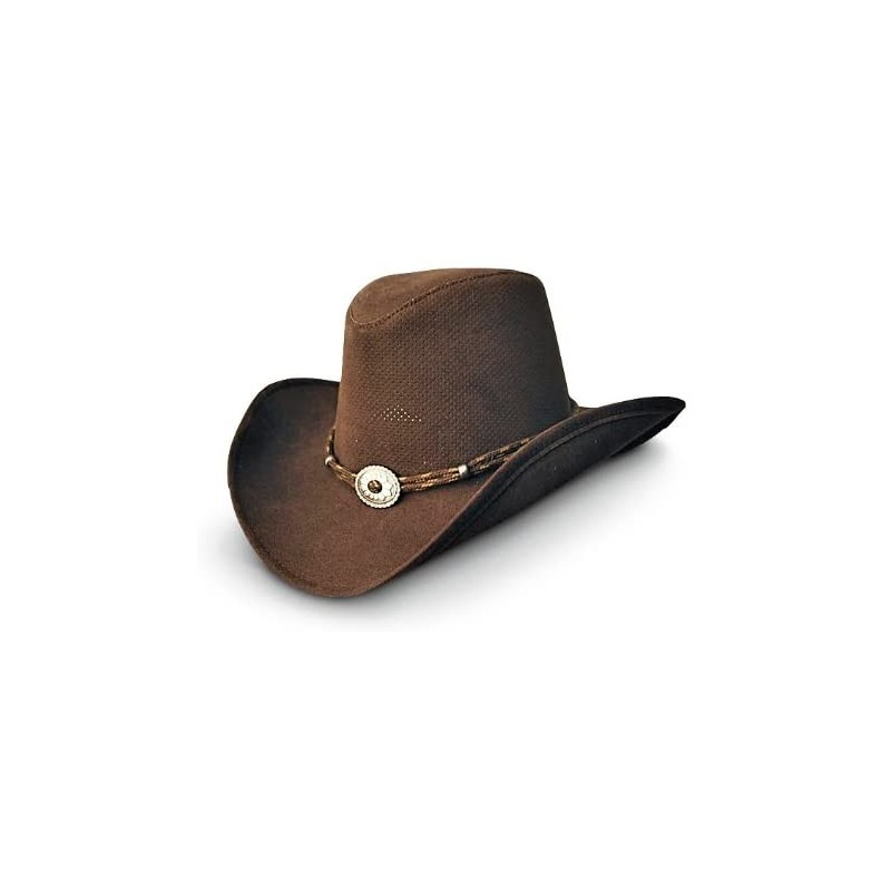 Cowboy Hats Western Plains Breeze Hat - Rust - CJ119BMEAMN $60.67