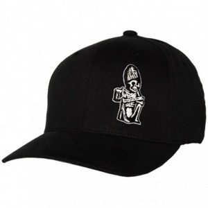 Baseball Caps Rogue Dead Guy Flex Fit Hat- L-XL Black - CQ18EUQI68E $63.22
