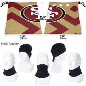 Balaclavas Washington Redskins Multi Functional Face Clothing Neck Gaiter Scarves Balaclava - San Francisco 49ers - C519899L6...