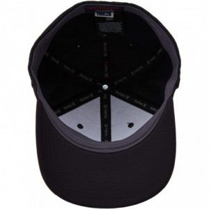 Baseball Caps Men's Dr-fit One & Only Flexfit Baseball Cap - Black/Black - CN185UIU2YO $62.99