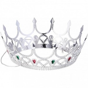 Headbands Royal Queen Crown - Silver - Silver - CP12FND5965 $14.96