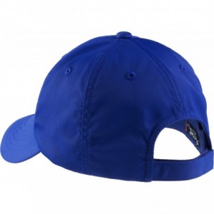 Baseball Caps Men's Dry Zone Nylon Cap - True Royal - CJ11QDSEHR7 $17.86