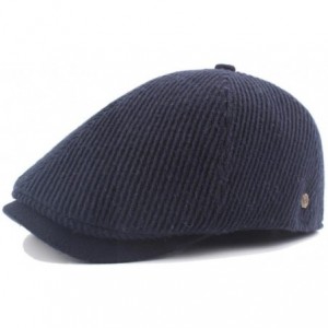 Skullies & Beanies Berets Hats Men- Vintage Painter's Hats Unisex Cotton Hat Director Berets Hat Cap (Navy) - Navy - C6188YWR...