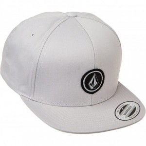 Baseball Caps Men's Quarter Twill Snapback Hat - Grey - CV11Z9VE9OZ $83.79