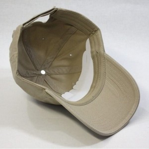 Baseball Caps Blank Dad Hat Cotton Adjustable Baseball Cap - Khaki - CZ12NSM5XUF $21.17