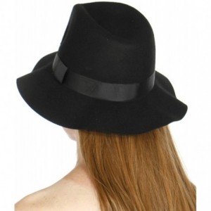 Fedoras Wool Felt Fedora Hats for Women- Panama Hat- Wide Brim Hats- Fall Floppy Hat Women- Beach Hats- Cloche - CU18Z9Q637D ...