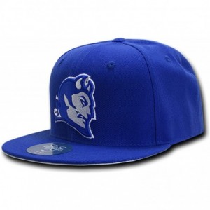 Baseball Caps University of Central Connecticut State CCSU Blue Devils NCAA Fitted Flat Bill Baseball Cap Hat - CB18DS5XMK0 $...