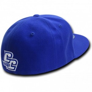 Baseball Caps University of Central Connecticut State CCSU Blue Devils NCAA Fitted Flat Bill Baseball Cap Hat - CB18DS5XMK0 $...