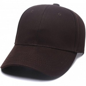 Baseball Caps Custom Embroidered Baseball Hat Personalized Adjustable Cowboy Cap Add Your Text - Brown - CW18HTNK9CO $32.41