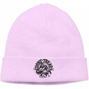 Skullies & Beanies Dont Tread On Me Fashionable Unisex Beanie Hat Watch Cap - Pink - CQ12N1VX7NF $19.51