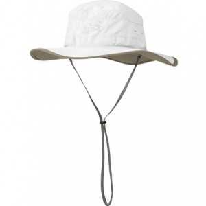 Sun Hats Women's Solar Roller Sun Hat - Breathable UV Protection - White/Khaki - CO116CX4F4X $100.47