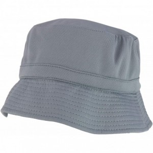 Bucket Hats Moisture Wicking UV Control Cotton Meah Bucket Hat - Charcoal - CD18SQ3H9KQ $35.29