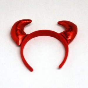 Headbands Devil Horns Headband - CW116PNVDIL $18.56
