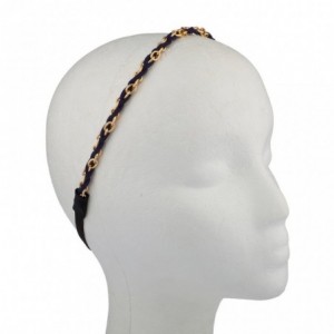 Headbands Woven Fabric Chain Link Stretch Headband Set - CE125R46GKD $17.70