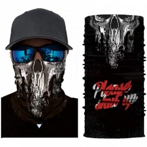 Balaclavas Unisex 3D Skull Printed Balaclava Headwear Multi Functional Face Mask for Outdoor Cycling Riding Motorcycle - CO19...