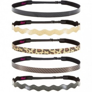 Headbands Adjustable Non Slip Animal Print Hair Band Headbands for Women & Girls Pack - CU11PCUFOGP $44.11