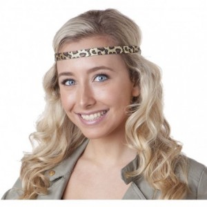 Headbands Adjustable Non Slip Animal Print Hair Band Headbands for Women & Girls Pack - CU11PCUFOGP $41.32