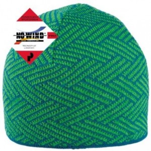 Skullies & Beanies Wool Knitted Fleece Lined Ski Beanie with No Wind Insulation - Green - CH11K422VFN $35.42