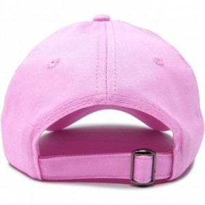 Baseball Caps Carrot Dad Hat Cotton Twill Baseball Cap Premium Embroidered - Light Pink - CY180TUCD8K $23.15