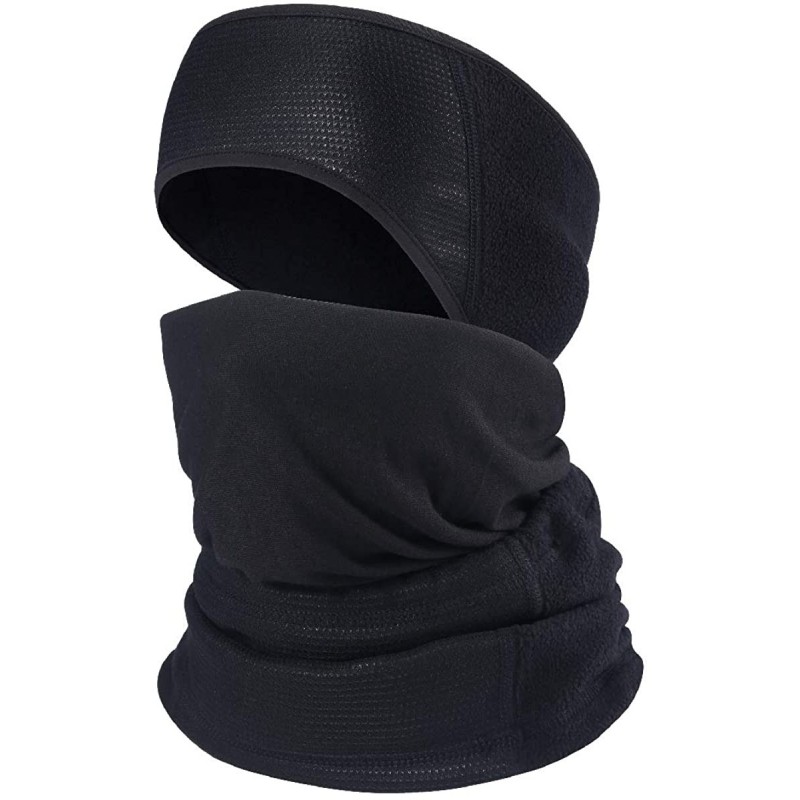 Balaclavas Balaclava Ski Mask Fleece Face Cover Neck Warmer Winter Helmet Liner Skull Beanie Hat Headband - CY18LXE60LU $29.95