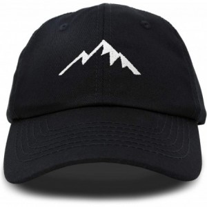 Baseball Caps Outdoor Cap Mountain Dad Hat Hiking Trek Wilderness Ballcap - Black - CU18SKW5DLS $22.58