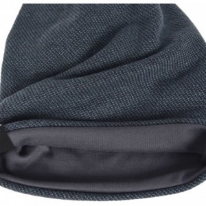 Skullies & Beanies Mens Slouchy Beanie Oversize Knit Skull Cap Long Baggy Hat - 305grey - C9182Y4EAYZ $24.32