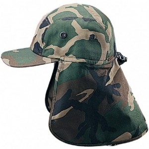 Sun Hats Flap Hat (03)-Khaki W15S46D - Camouflage - CM12I3I9AE3 $22.04