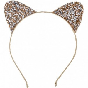 Headbands Girls Cat Ears Costume Accessory Headband - Multi Tone - CH187C54CRR $19.07