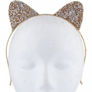 Headbands Girls Cat Ears Costume Accessory Headband - Multi Tone - CH187C54CRR $16.61