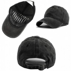 Baseball Caps Womens & Mens Unisex Design with Parkway Drive Logo Washed Hats Adjustable - Natural - CV19334K9KY $46.07