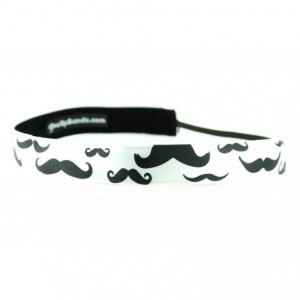 Headbands Women's Mustache Party One Size Fits Most - Black - CO11K9XC675 $27.22