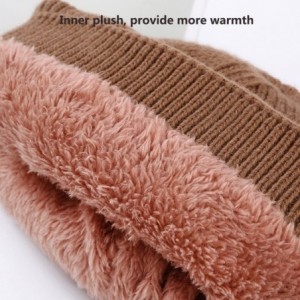 Skullies & Beanies Unisex Wool Knitted Goggles Beanie- Warm Winter Hat Outdoor Sports Cap Fashion Indoor Leisure Snow Cold Pr...