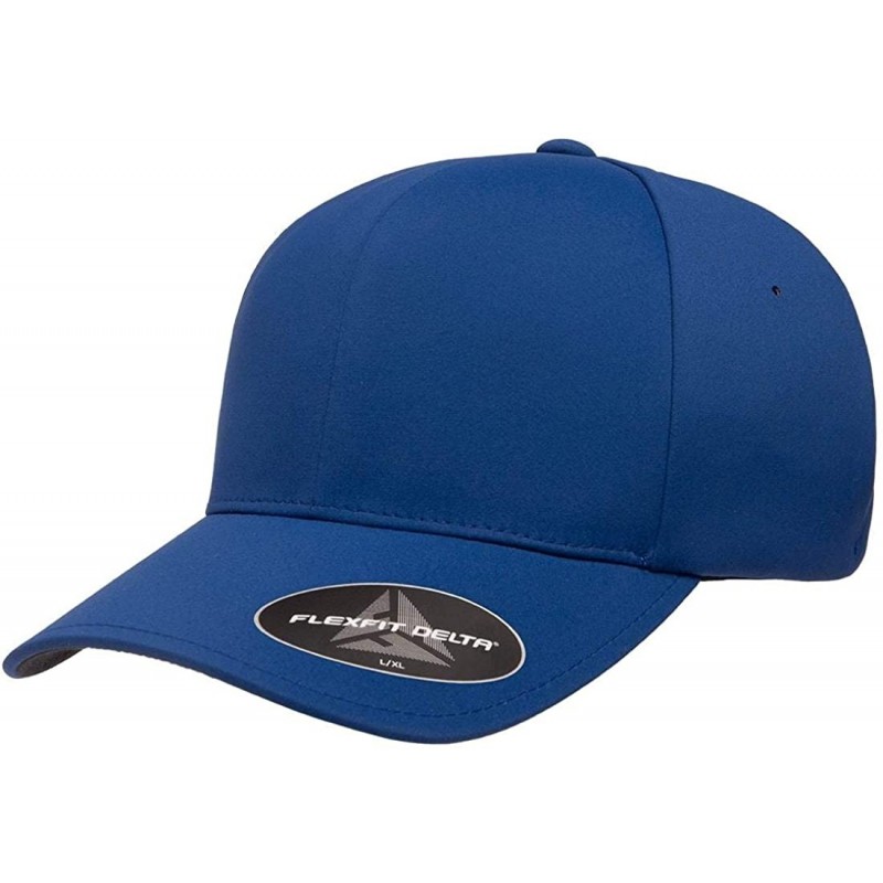 Baseball Caps Flexfit Delta 180 Ballcap - Seamless- Lightweight- Water Resistant Cap w/Hat Liner - Royal - CA196NNKWDY $34.92
