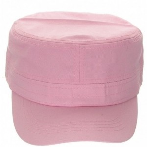 Baseball Caps Womens's Trendy Military Cadet Hat - Pink - CI11MEF6C2B $22.19