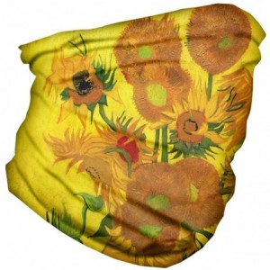 Balaclavas Van Gogh Balaclava for Women Men Headwear Bandana Head Wrap Scarf Neck Warmer Headband - Sunflowers - C51982WYQMU ...