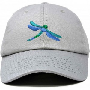 Baseball Caps Dragonfly Womens Baseball Cap Fashion Hat - Gray - CG18KHM4ZT2 $26.66