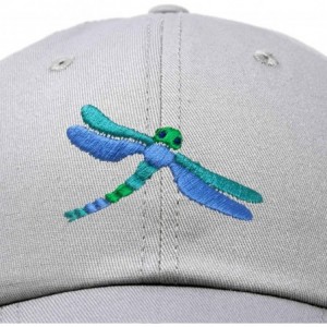 Baseball Caps Dragonfly Womens Baseball Cap Fashion Hat - Gray - CG18KHM4ZT2 $23.02