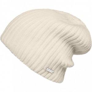 Skullies & Beanies Fitted Knit Beanie Hat for Men & Women - Stylish- Soft & Warm Beanie - White - C718NOITESW $21.16