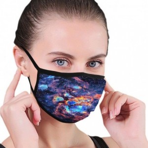 Balaclavas Colorful Dog Paw Print Black Washable Face Mask with Adjustable Straps Mask for Kids Man and Woman - 12 Black - CV...