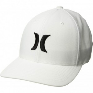 Baseball Caps Men's Dri-fit One & Only Flexfit Baseball Cap - White/Black - CL18L44XZRU $80.84