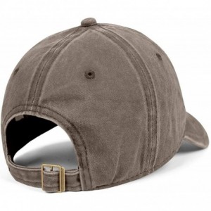 Baseball Caps Mens Elite-Archery-Logo_WPS- Cowboy Baseball Hat Adjustable Trucker Cap FitsFlat Hats - Brown - C218X8TTMTR $34.04