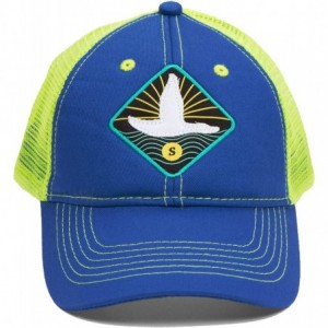 Baseball Caps Trucker Hat-Flying Duck - Royal - CQ12O2SP9RS $58.62