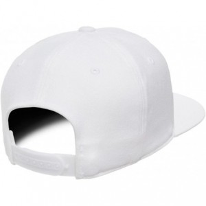 Baseball Caps One Ten Wool Cap - Snapback - 110F/T - White - CC12LLJ80ST $21.30