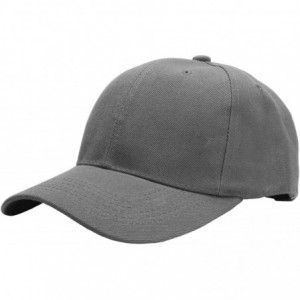 Baseball Caps Baseball Dad Cap Adjustable Size Perfect for Running Workouts and Outdoor Activities - 1pc Dark Grey - CR18E0UZ...