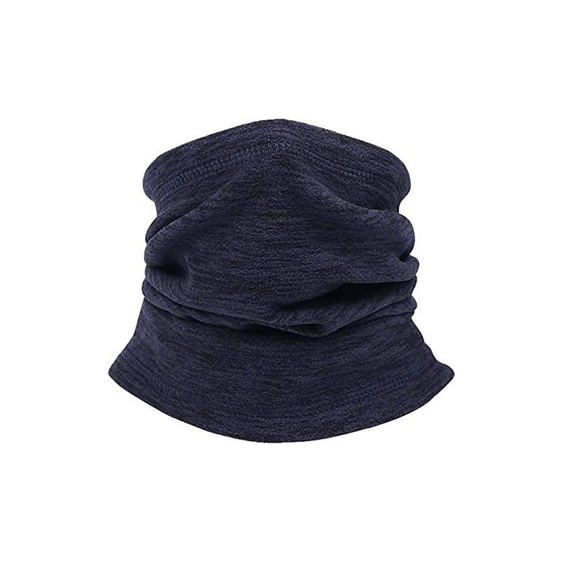 Balaclavas Summer Neck Gaiter Face Scarf/Neck Cover/Face Cover for Running Hiking Cycling - Dark Blue-1 - CP18HCTMCYE $24.42