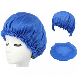 Headbands Women Cotton Flower Sleep Night Cap Head Cover Bonnet - Purple - CP18ME0E54K $16.97
