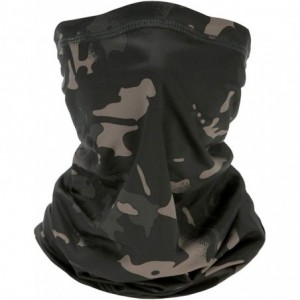 Balaclavas Headwear Face Mask Balaclava Headband Neck Gaiter for Women Men 12 in 1 Multifunctional - Camo-black - C3197ZH2IMD...